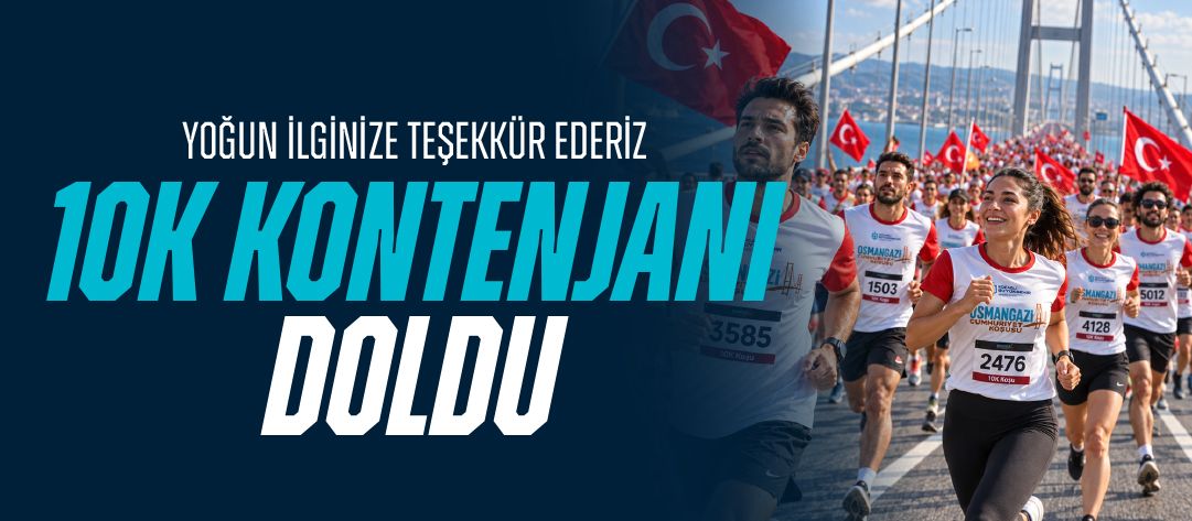 10K Kontenjanımız Dolmuştur!